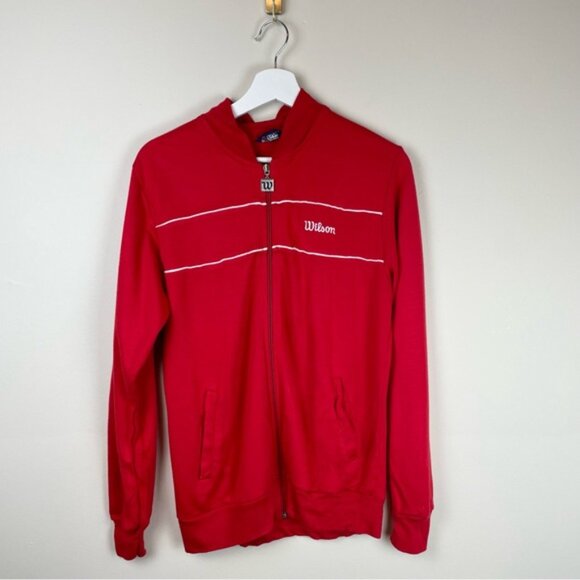 Wilson Retro Tennis Warm Up Jacket - Picture 2 of 8